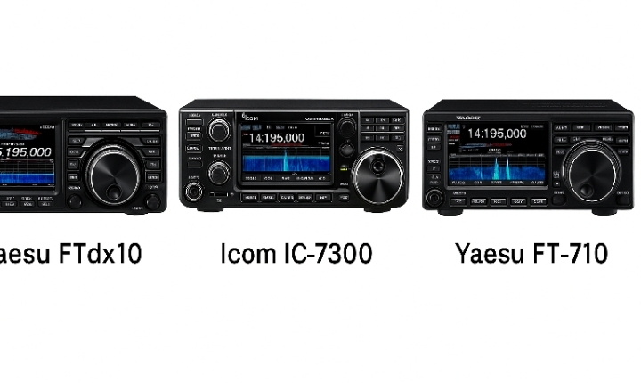 Yaesu FTdx10 vs. Icom IC-7300 vs. Yaesu FT-710: Which HF Transceiver Reigns Supreme